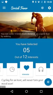 Social Fever android App screenshot 0